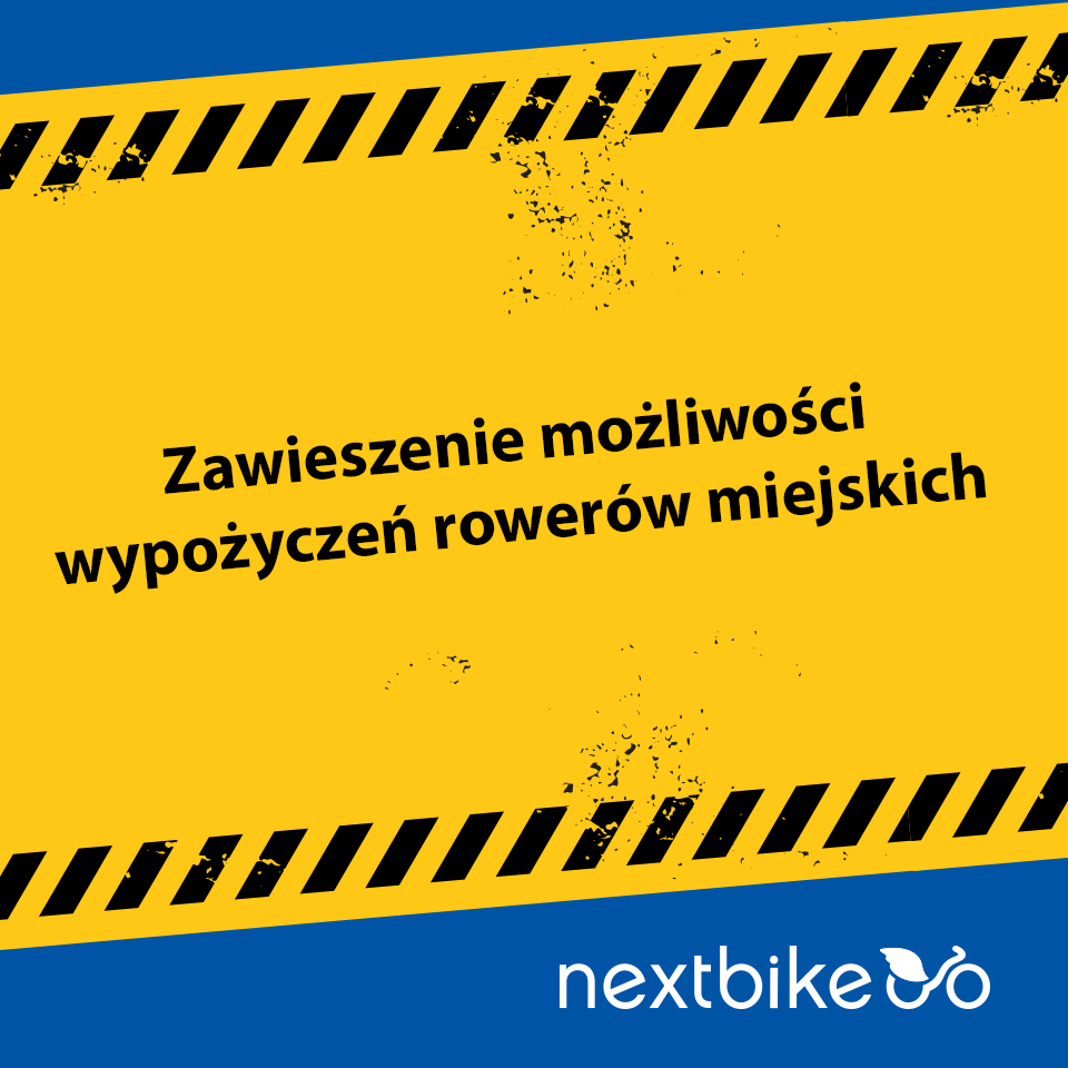 (Polski) Zakaz używania rowerów miejskich